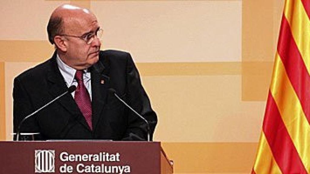 El consejero de Salud, Boi Ruiz (CiU)