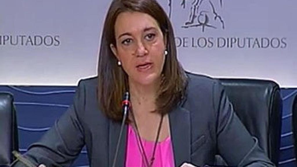 La portavoz del PSOE en el Congreso, Soraya Rodríguez