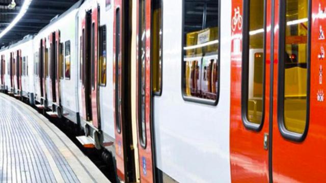 Un tren de Ferrocarrils (FGC) / EP