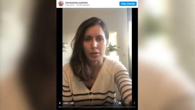 Marta Ramos denuncia en un vídeo el secuestro parental de su hijo / INSTAGRAM