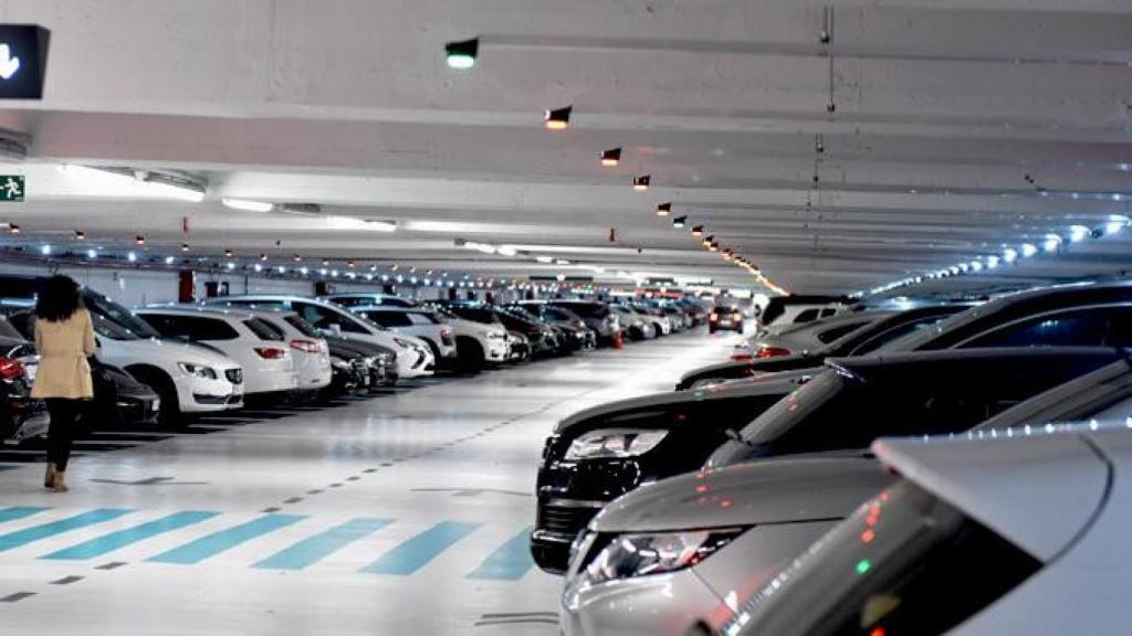 Imatge d'un dels aparcaments de Saba a Barcelona