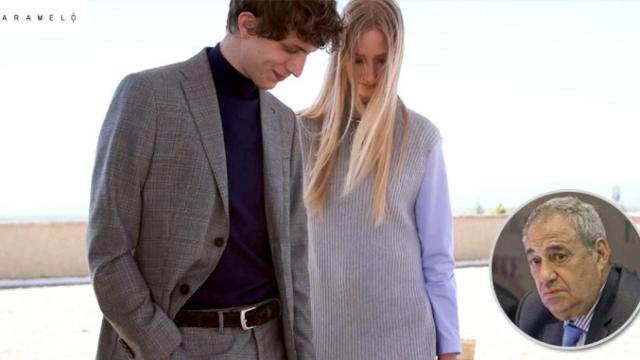 El empresario gallego Manuel Jove en la junta de accionistas de Inveravante de 2014, y una de las últimas propuestas de Caramelo / FOTOMONTAJE DE CG