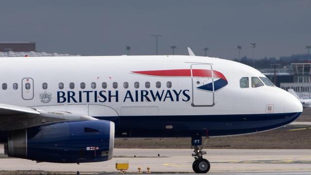 Un avión de British Airways, componente del holding IAG / EP