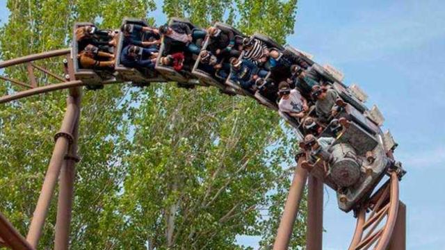 La montaña rusa del Parque de Atracciones de Madrid / CG