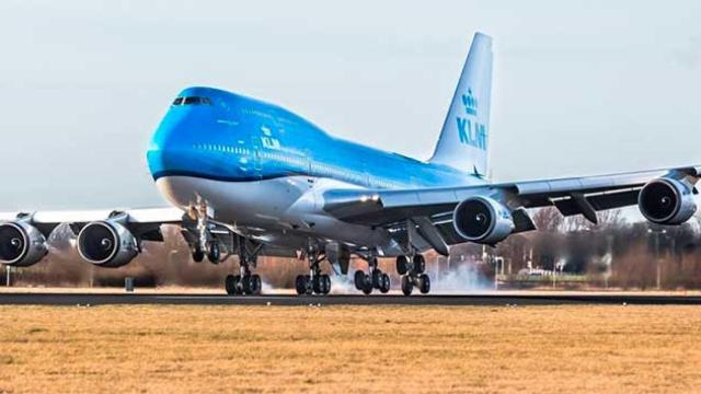 Uno de los aviones de KLM en una foto de archivo / Europa Press