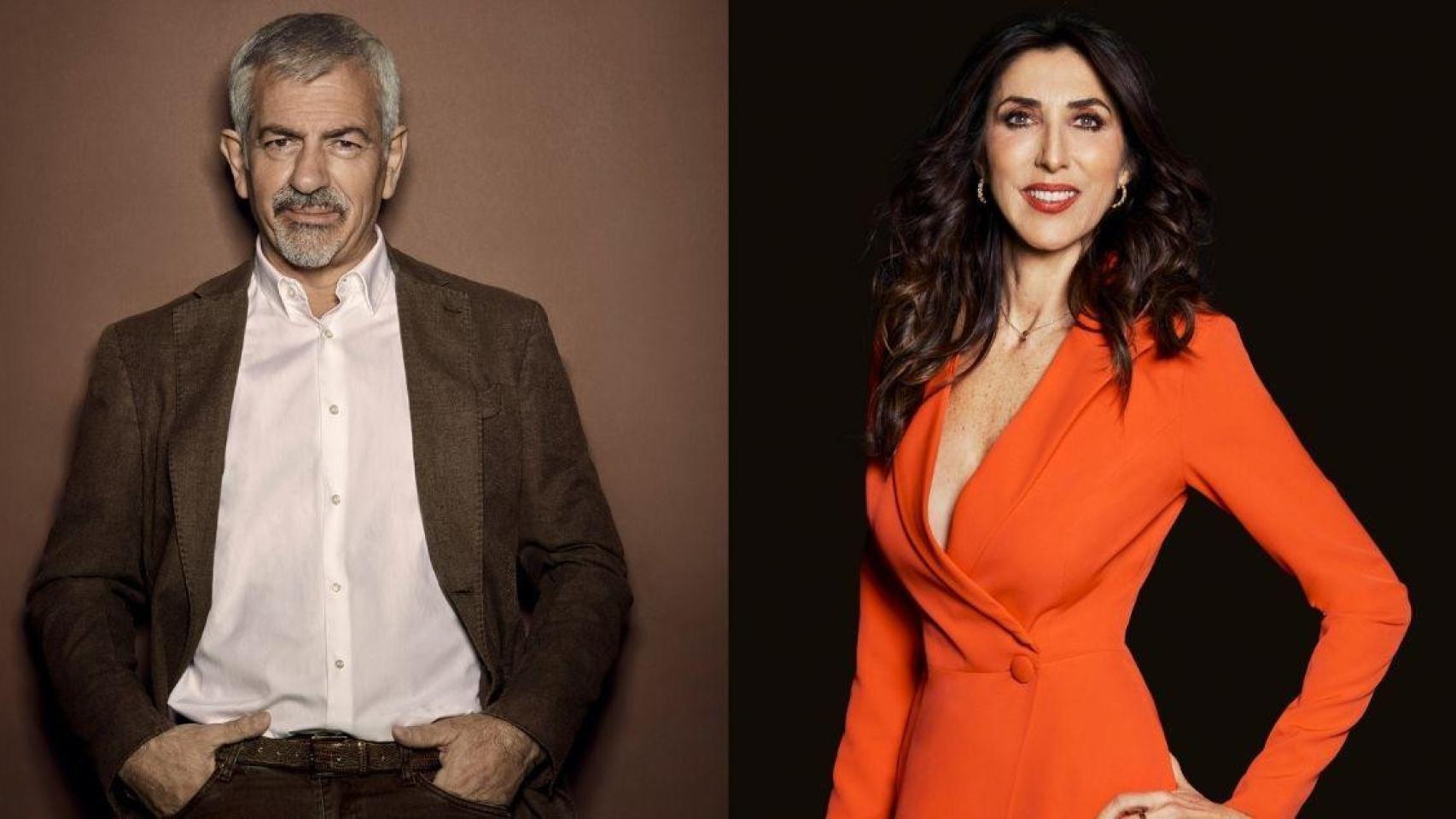 Los presentadores Carlos Sobera y Paz Padilla / MEDIASET