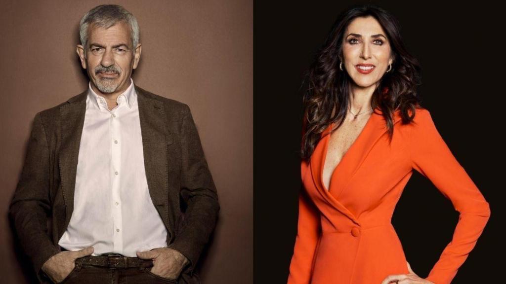 Los presentadores Carlos Sobera y Paz Padilla / MEDIASET