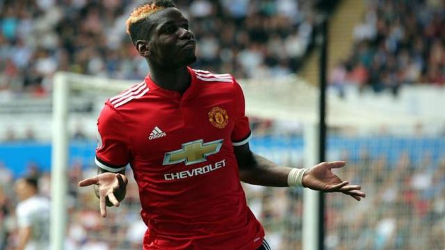 Una foto de Paul Pogba con el Manchester United / EFE