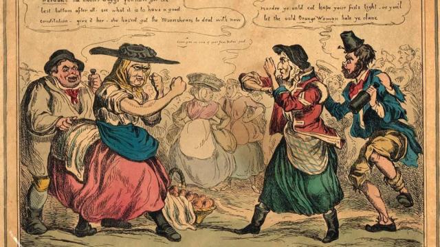 Caricatura política irlandesa (1807 1830)