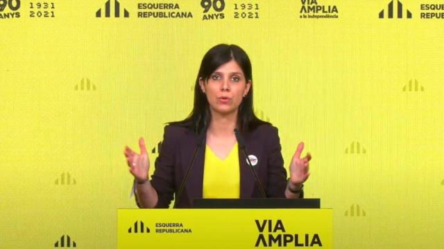 Marta Vilalta, secretaria general adjunta y protavoz de ERC / EP