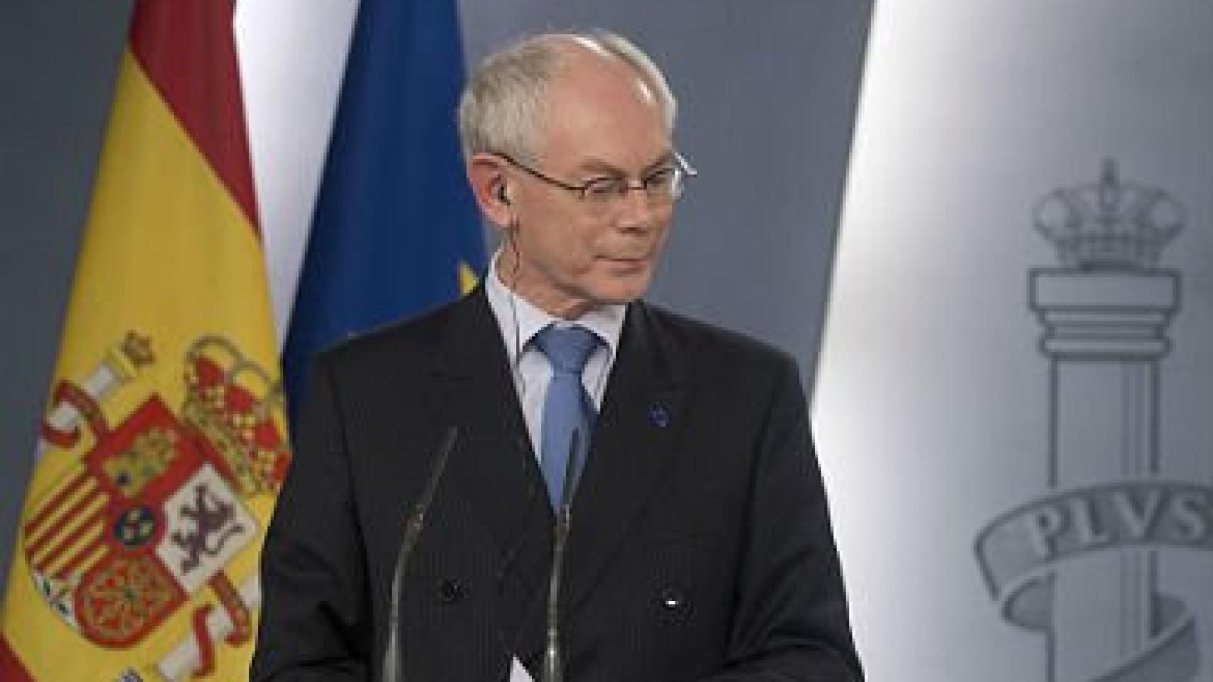 El presidente del Consejo Europeo, Herman Van Rompuy