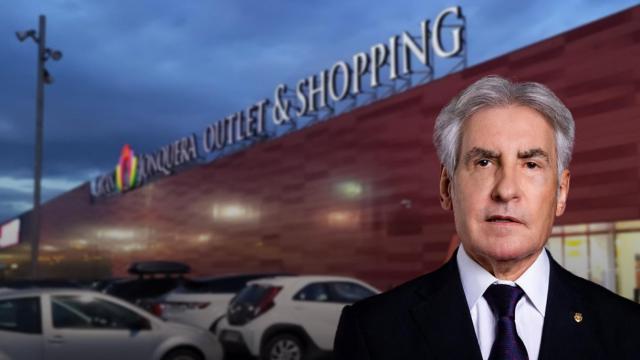 Antonio Escudero, propietario del 'outlet' de La Jonquera / CG (FOTOMONTAJE)