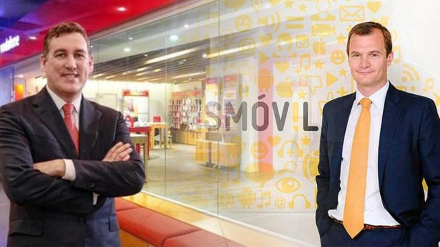 Colman Deegan, nuevo CEO de Vodafone y Meinrad Spenger, fundador de MásMóvil / CG