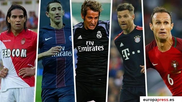 Los cinco futbolistas investigados por Hacienda / EUROPA PRESS