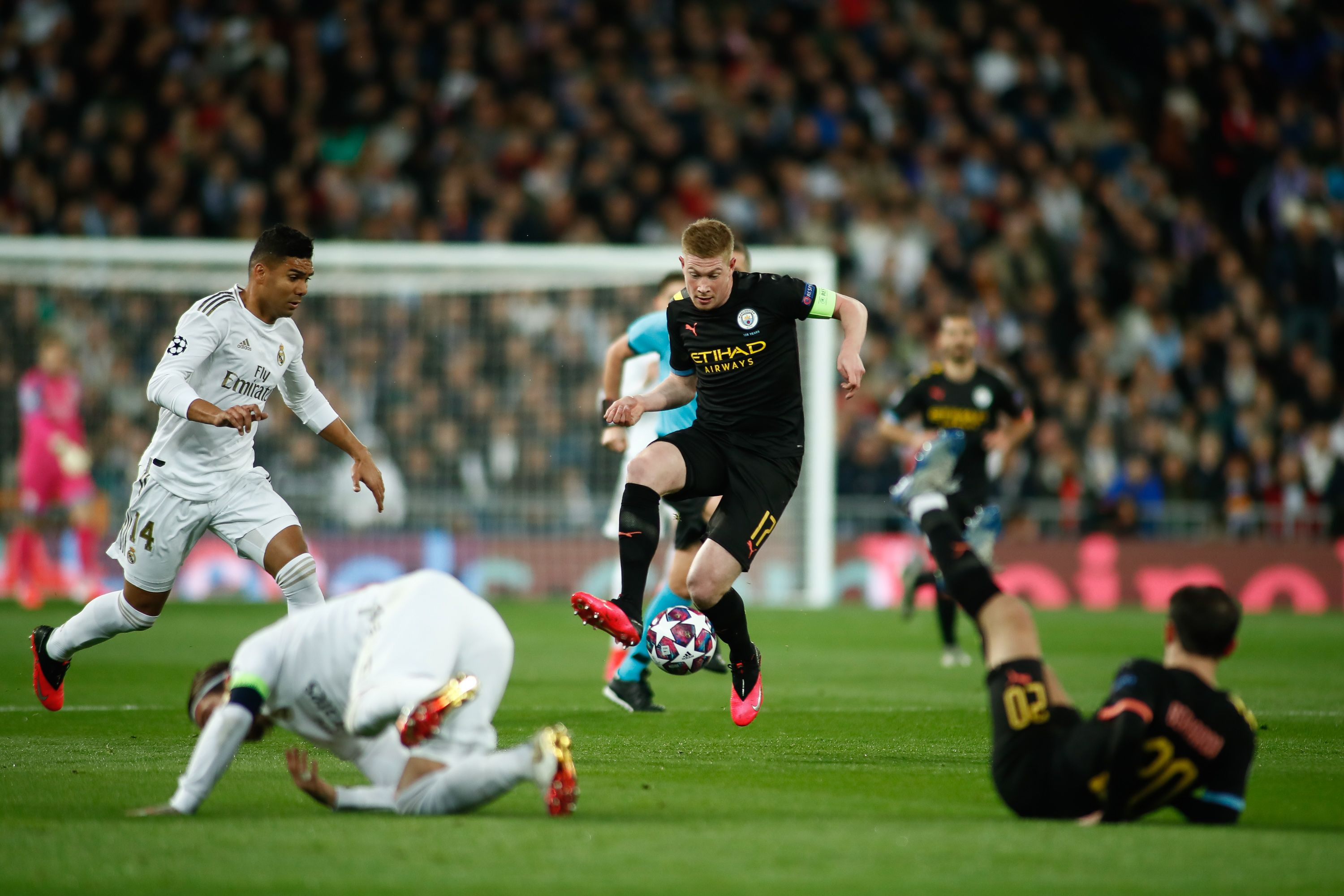 De Bruyne, en el City-Real Madrid | EFE