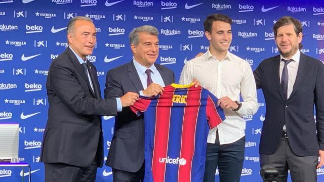 La dura competencia que espera a Éric García en el Barça / FCB