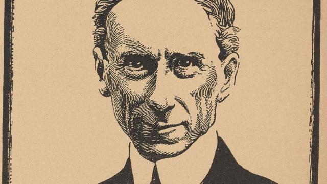 Bertrand Russell, by J. F. Horrabin