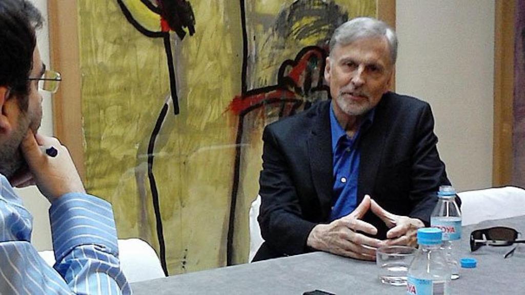 Allen Buchanan, durante la entrevista