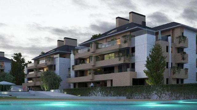 Pisos de la promoción Qian en Majadahonda / AEDAS