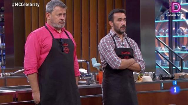Miki Nadal y Juanma Castaño en 'Masterchef Celebrity' RTVE