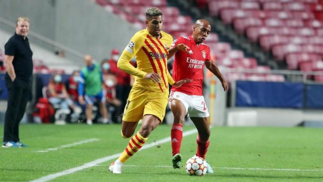 Koeman y Araujo en Da Luz/FCB