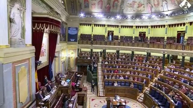 Votación en el Congreso de los Diputados de la proposición de reforma de ley para modificar el delito de malversación / CONGRESO DE LOS DIPUTADOS