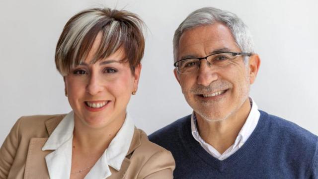 Núria González y Gaspar Llamazares, miembros de Actúa / TWITTER