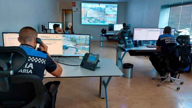 Centro de control de la Policía Portuaria del Puerto de Barcelona / PUERTO DE BARCELONA