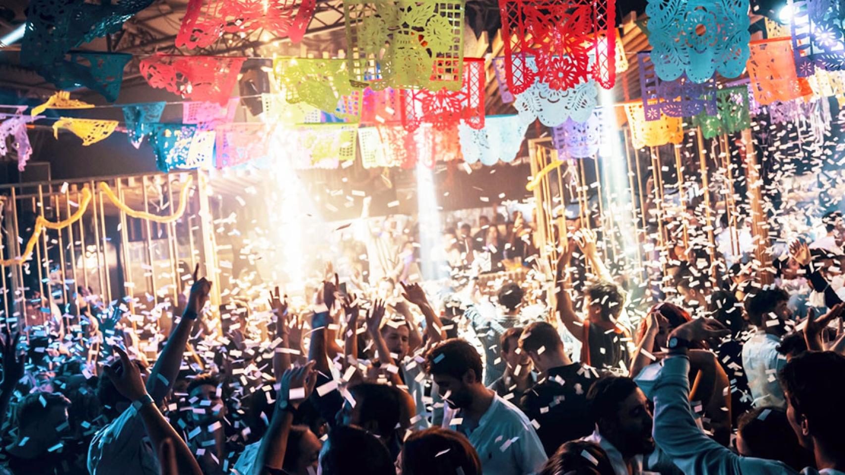 Imagen de una fiesta en Sutton, situada en la zona alta de Barcelona / Cedida