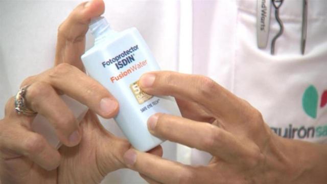 Una crema solar de la empresa Isdin / EUROPA PRESS