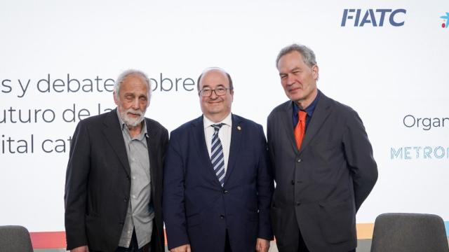 El ministro de Cultura, Miquel Iceta, participa en el foro 'DespertaBCN!' / GALA ESPÍN