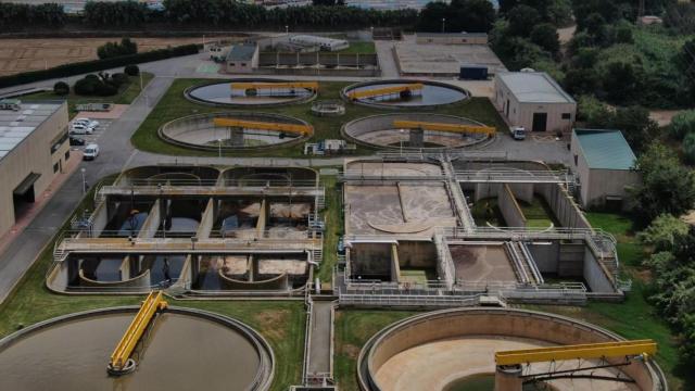 Las instalaciones de la depuradora de Blanes, uno de los municipios adjudicados en el contrato / AGBAR