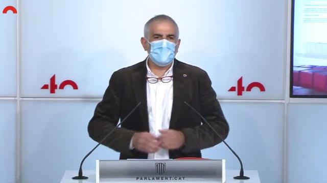 El líder de Cs en Cataluña, Carlos Carrizosa / PARLAMENT