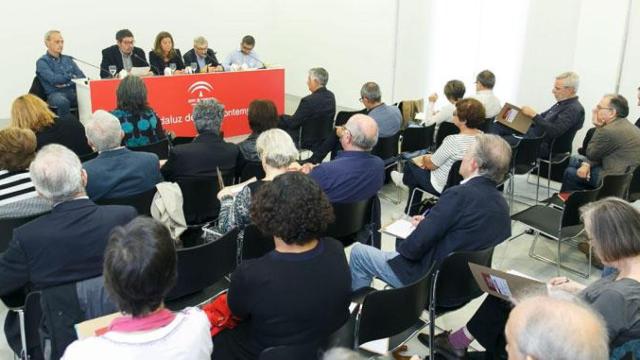 Imagen de las jornadas ‘Diálogos. Andalucía-Cataluña’ que han reclamado un nuevo modelo de Estado tras la crisis catalana / CG