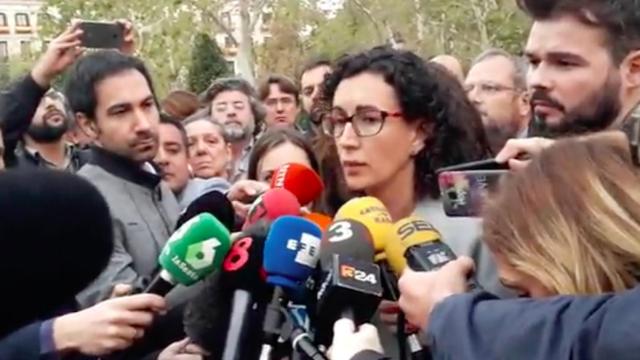 La exportavoz de Junts pel Sí en el Parlament, Marta Rovira