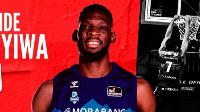 El jugador del Baxi Manresa Babatunde Olumuyiwa, quien ha protagonizado un accidente y ha dado positivo en un control de alcoholemia / BAXI MANRESA