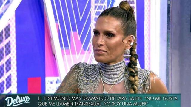 Lara Sajén en el 'Deluxe' / MEDIASET