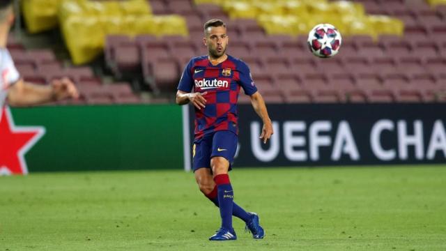 Jordi Alba durante un partido /FCB