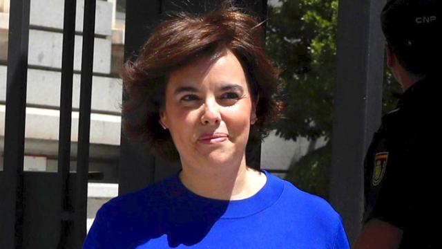 La exvicepresidenta del Gobierno Soraya Sáenz de Santamaría