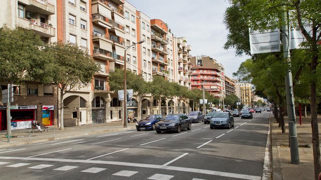 Imagen de la calle Aragón de Barcelona / CG