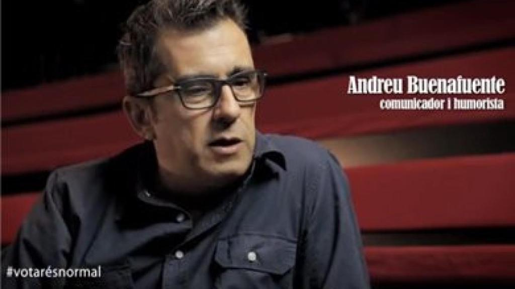 Andreu Buenafuente, en un spot impulsado por Òmnium Cultural a favor de un referéndum independentista