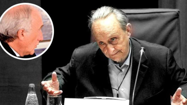 El abogado Joan Piqué Vidal y el bróker francés François Seroux (foto pequeña)