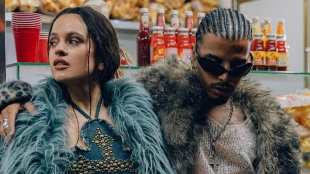 Rosalía y Rauw Alejandro para su EP 'RЯ' / CEDIDA
