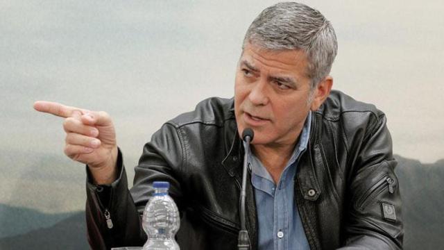 El actor George Clooney, en una comparecencia pública anterior / EFE