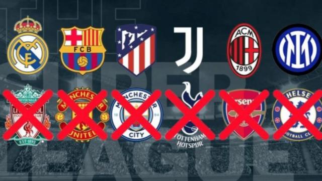Imagen de los clubes que siguen en la Superliga / Redes