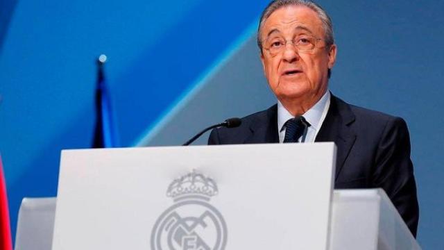 Florentino Pérez, presidente del Real Madrid / Twitter