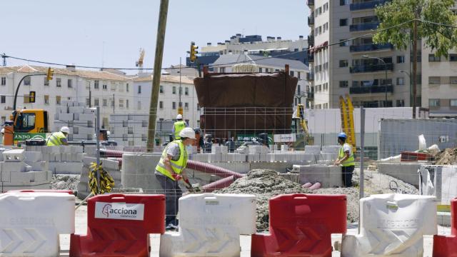 Trabajos de obra pública en Andalucía / EP
