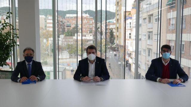 Miquel Àngel Méndez durante su etapa com alcalde