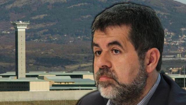 Jordi Sànchez, expresidente de la ANC, con una vista de la prisión de Soto del Real / CG