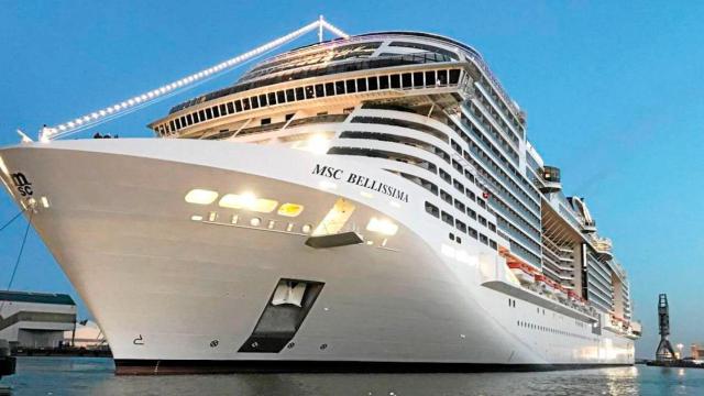 Cancelan la búsqueda de un pasajero de MSC Bellissima que, supuestamente, había caído al mar / Cedida